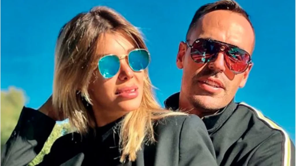 Charlotte Caniggia con su novio