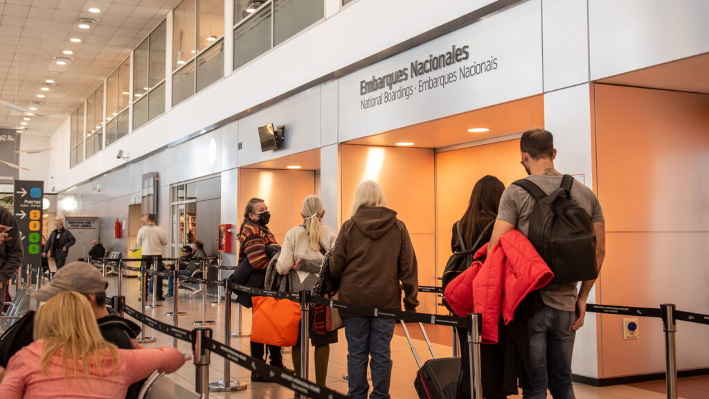 Aeropuerto rosario gente