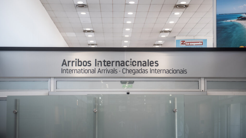arribos internacionales aeropuerto