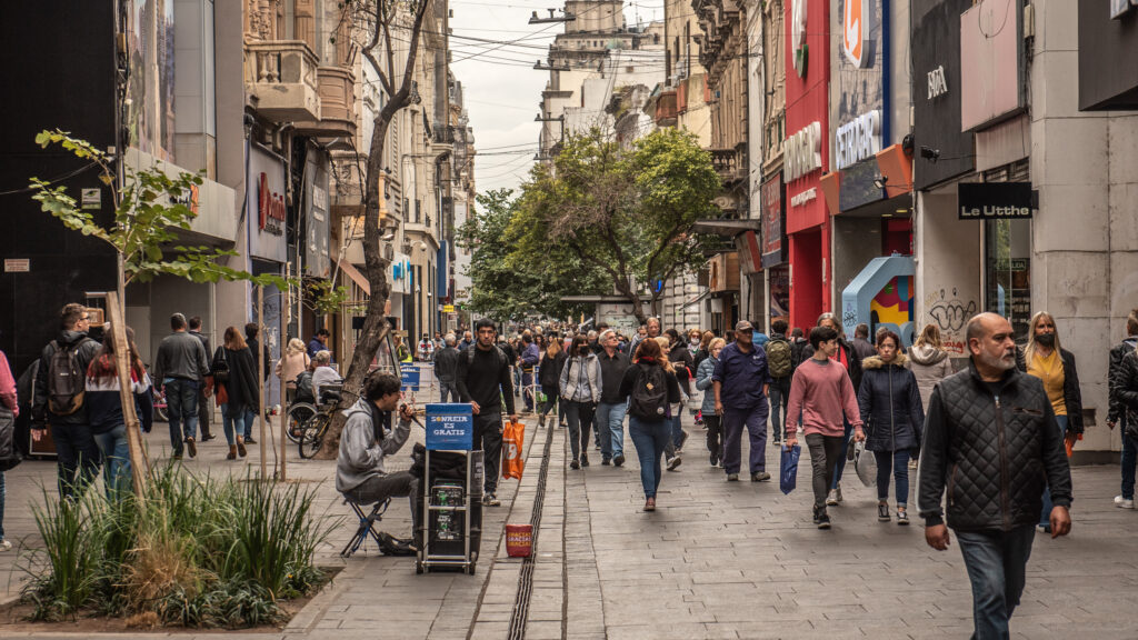 gente peatonal cordoba