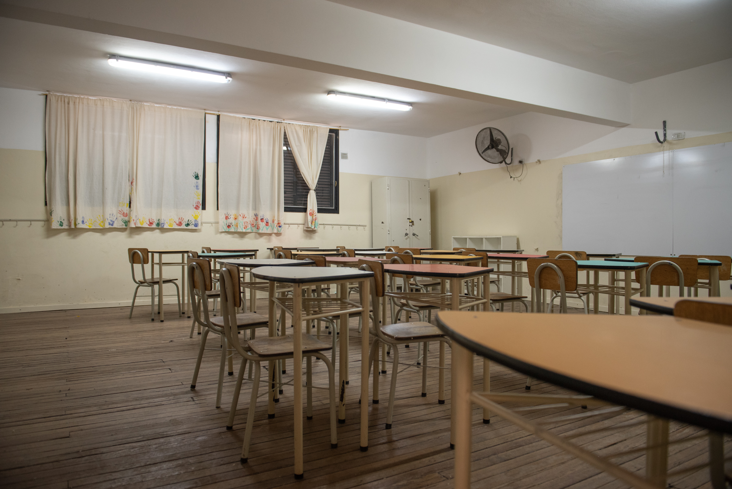 escuela secundarios aula