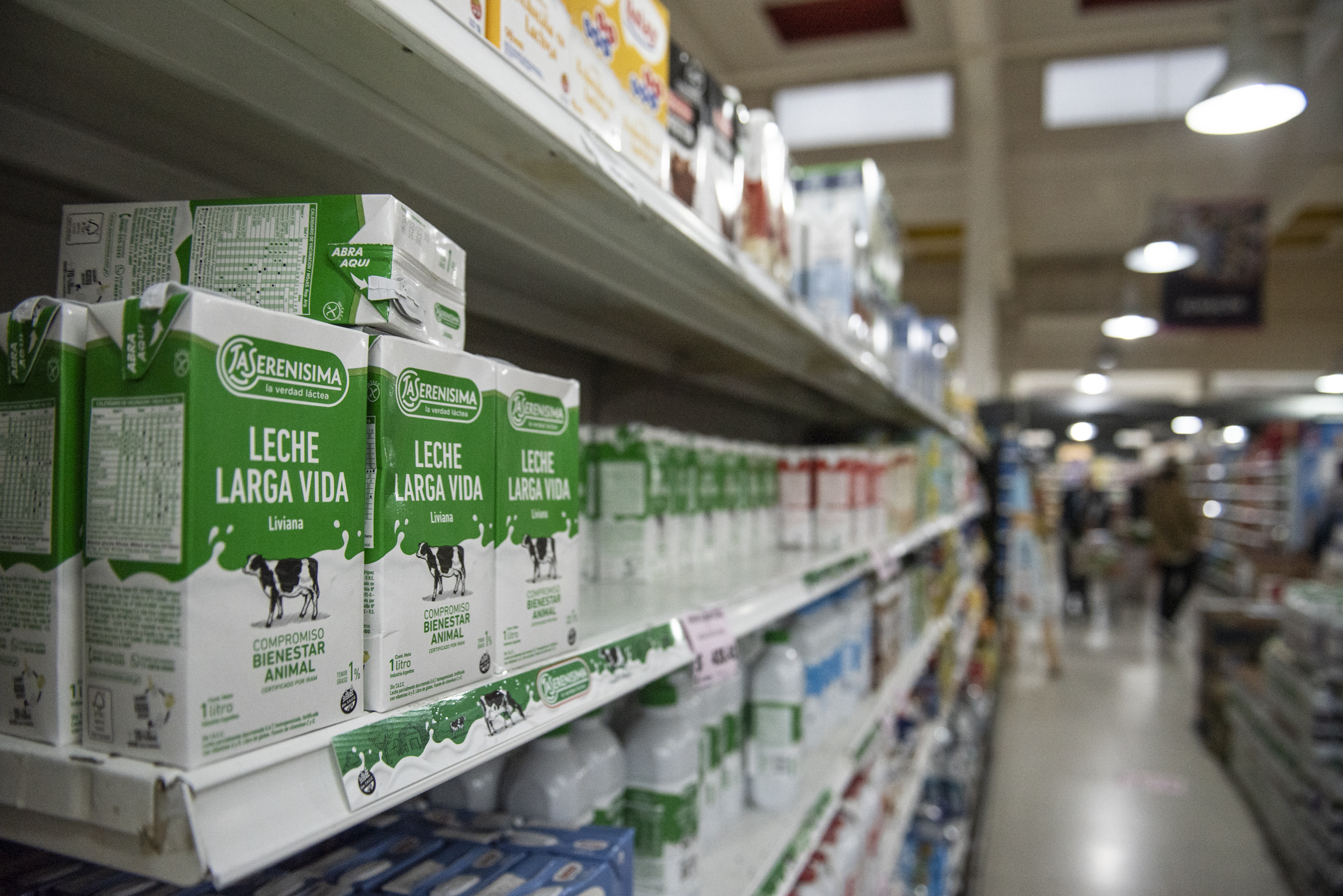 leche lacteos precios supermercados