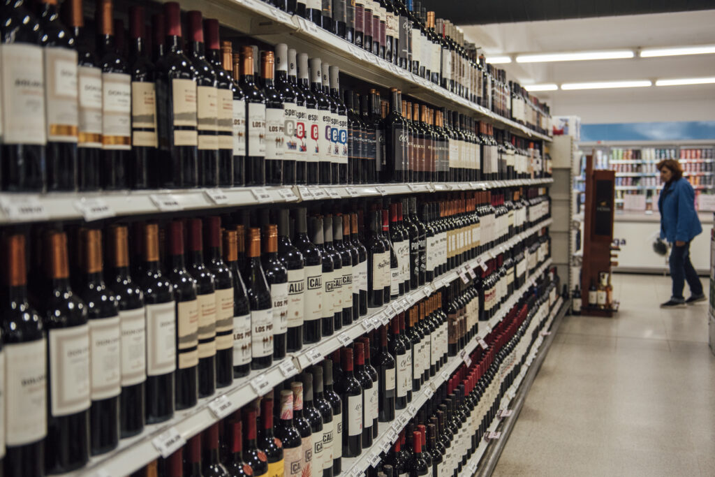 vinos alcohol supermercados