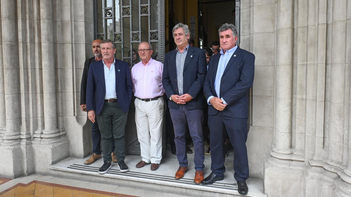 Integrantes de la Mesa de Enlace fueron recibidos por el secretario de Bioeconomía.