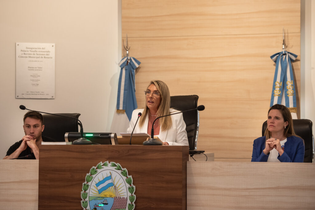 María Eugenia Schmuck Mariano Romero Caren Tepp concejo