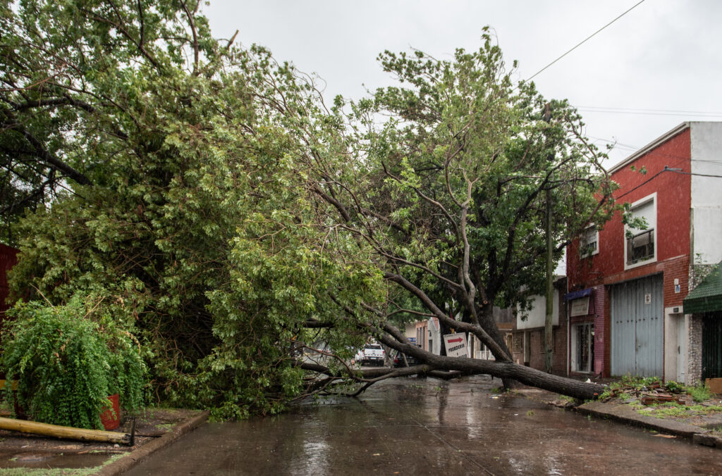 Tormenta clima rosario