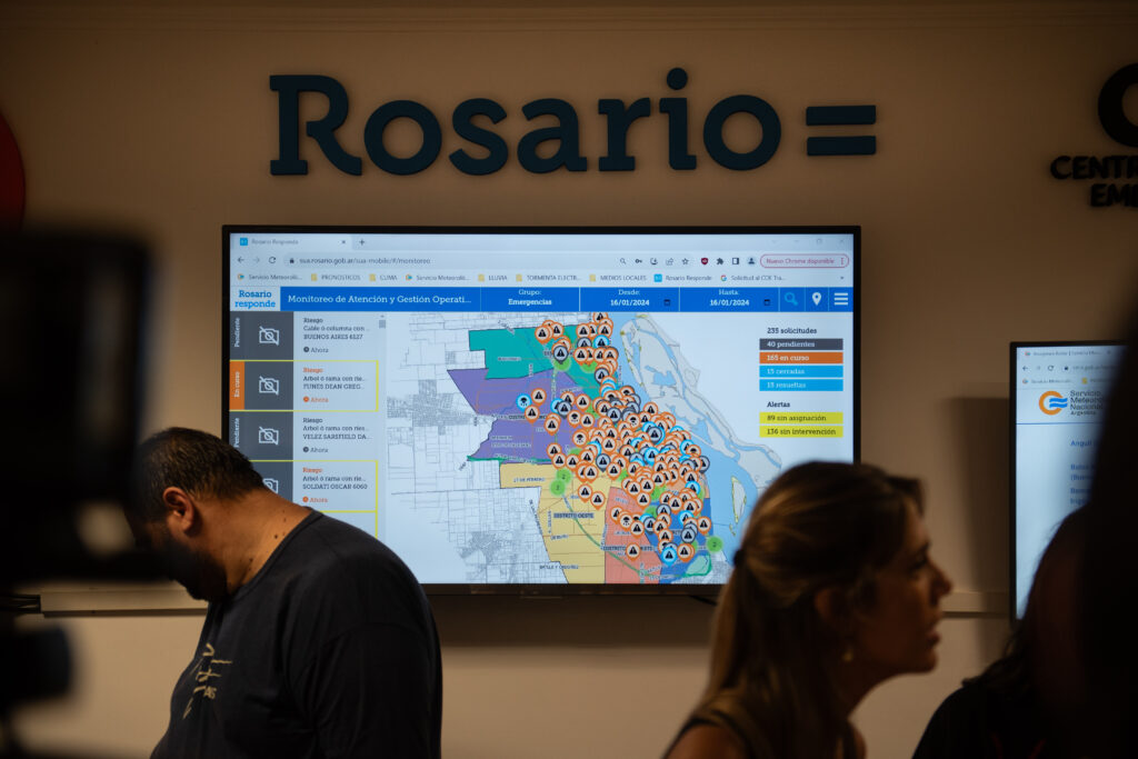 Tormenta Rosario clima