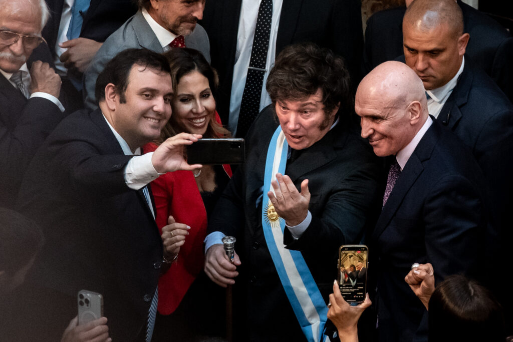 javier milei romina diez jose luis espert