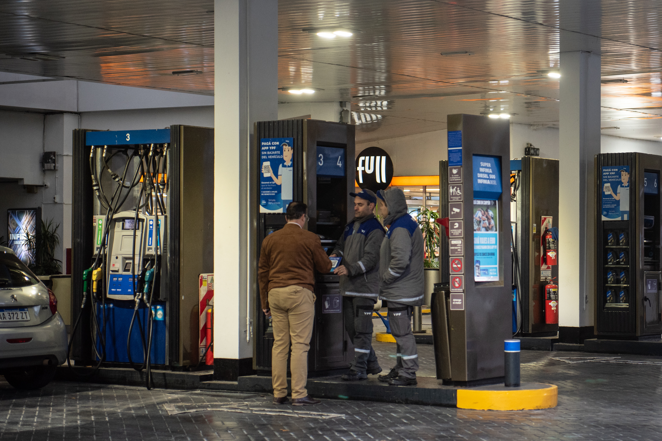 Estaciones de servicio