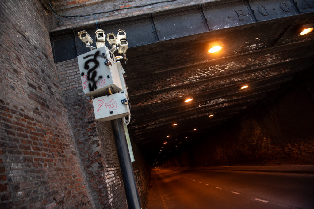 túnel Presidente Illia camaras seguridad