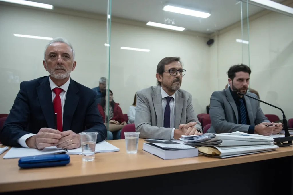 El juez federal Marcelo Bailaque en el banquillo de los acusados el pasado martes.Foto: Farid Dumat Kelzi