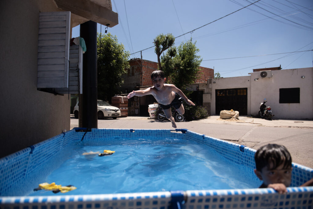 calor pileta verano