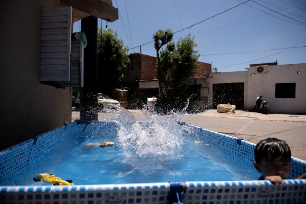 calor pileta verano