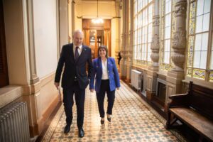 Patricia Bullrich y Federico Sturzenegger no pudieron defender el capítulo en cuestión