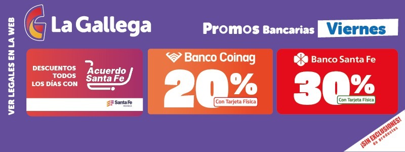 PROMOCIÓN BANCOS (VIERNES)