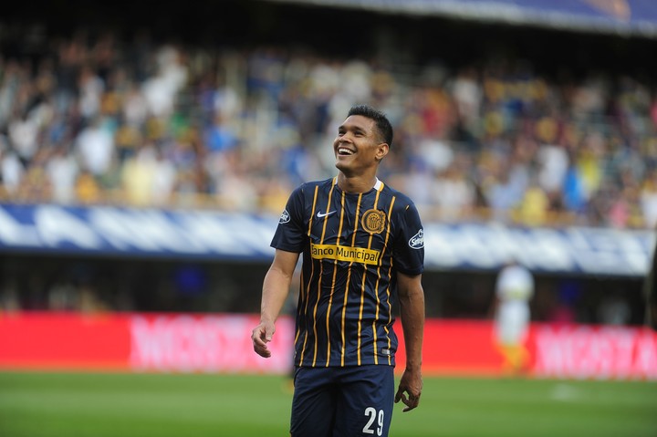"Teito" usó la 29 de Rosario Central dejando un muy buen recuerdo.