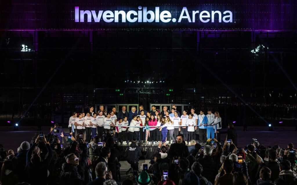 El estadio Invencible Arena cuenta con 7.800 metros cuadrados cubiertos